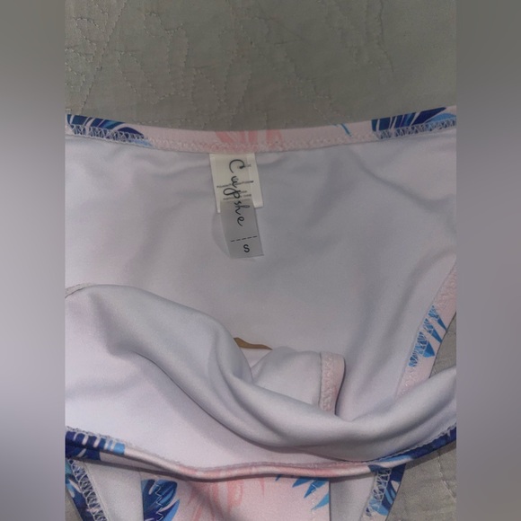 Cupshe Out of Leaves Bikini Bottom Size Small NWOT - Picture 3 of 4